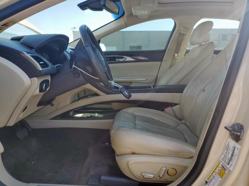 3LN6L2LU4ER820712 - 2014 LINCOLN MKZ HYBRID Beige Foto 7