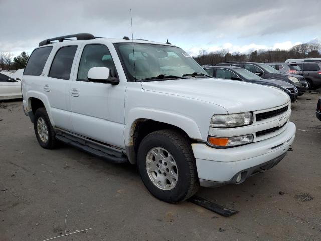 1GNEK13T34R279805 - 2004 CHEVROLET TAHOE K1500 WHITE photo 4