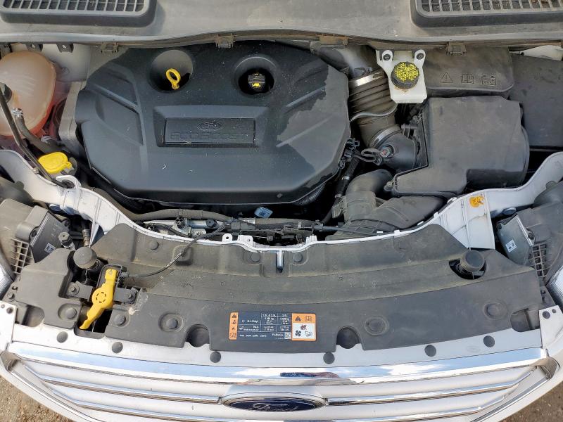 1FMCU0G96HUB29141 - 2017 FORD ESCAPE SE WHITE photo 11