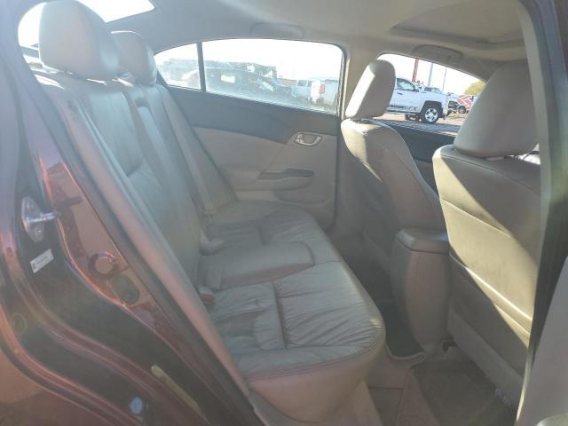 19XFB2F96CE026958 - 2012 HONDA CIVIC EXL Бордовый фото 10