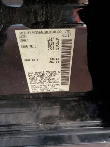 1N4AL3APXHC187790 - 2017 NISSAN ALTIMA 2.5 黑色 照片 12