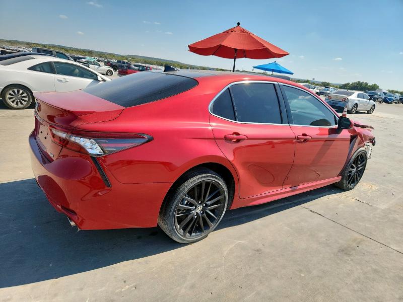 4T1K61AK1NU071765 - 2022 TOYOTA CAMRY XSE Rojo foto 3