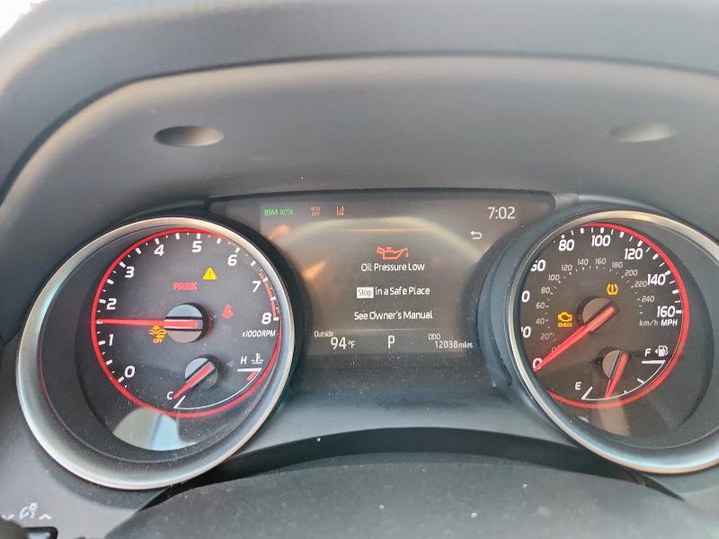 4T1K61AK1NU071765 - 2022 TOYOTA CAMRY XSE Rojo foto 9