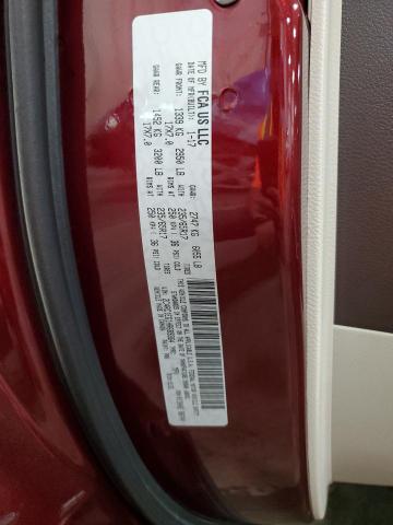 2C4RC1EG1HR689364 - 2017 CHRYSLER PACIFICA TOURING L PLUS MAROON photo 13