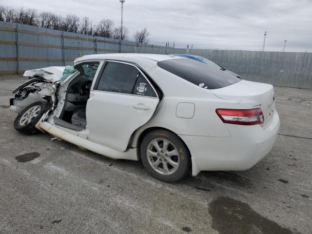 4T4BF3EK3BR116468 - 2011 TOYOTA CAMRY BASE WHITE photo 2
