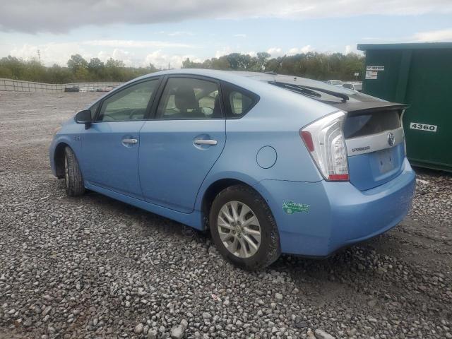 JTDKN3DP1C3025480 - 2012 TOYOTA PRIUS PLUG Niebieski zdjęcie 2