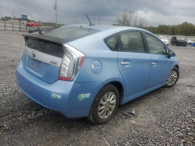 JTDKN3DP1C3025480 - 2012 TOYOTA PRIUS PLUG Niebieski zdjęcie 3