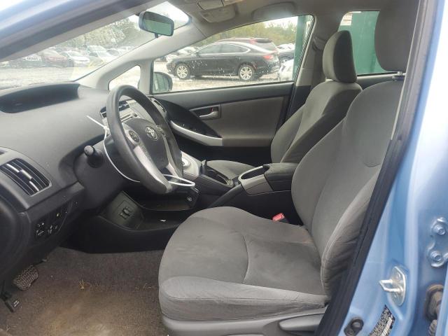JTDKN3DP1C3025480 - 2012 TOYOTA PRIUS PLUG Niebieski zdjęcie 7