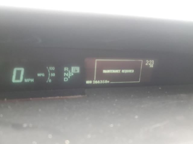 JTDKN3DP1C3025480 - 2012 TOYOTA PRIUS PLUG Niebieski zdjęcie 9