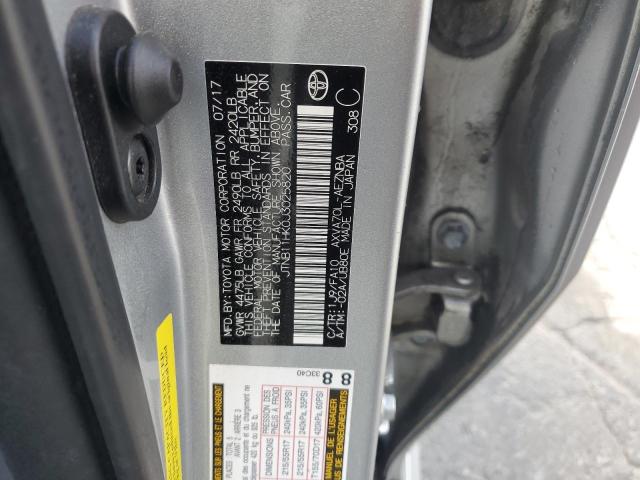 JTNB11HK0J3025820 - 2018 TOYOTA CAMRY L Gümüş foto 12