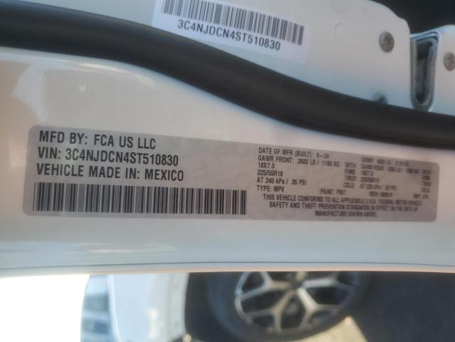 3C4NJDCN4ST510830 - 2025 JEEP COMPASS LIMITED Білий фото 14