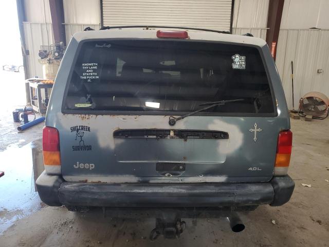 1J4FJ68S7WL187156 - 1998 JEEP CHEROKEE SPORT BLUE photo 6
