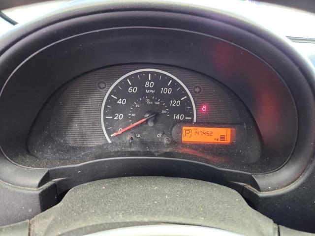 3N1CN7AP9DL822343 - 2013 NISSAN VERSA S SILVER photo 9