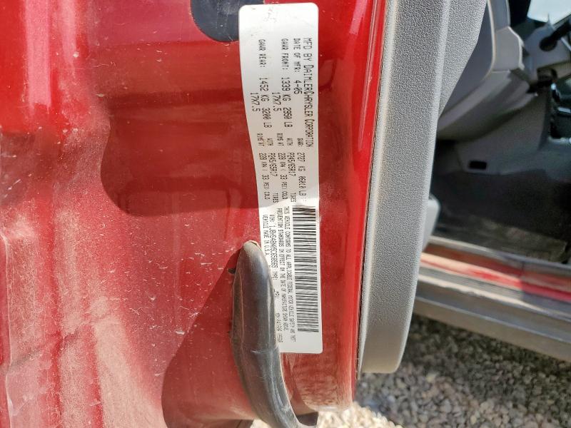 1J8HS48N05C658565 - 2005 JEEP GRAND CHEROKEE LAREDO წითელი ფოტო 13