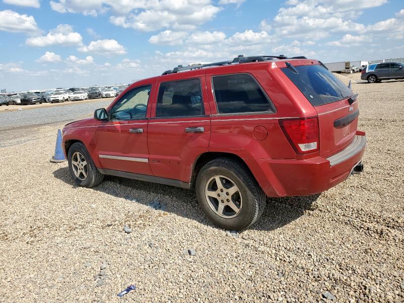 1J8HS48N05C658565 - 2005 JEEP GRAND CHEROKEE LAREDO წითელი ფოტო 2