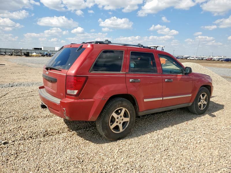 1J8HS48N05C658565 - 2005 JEEP GRAND CHEROKEE LAREDO წითელი ფოტო 3