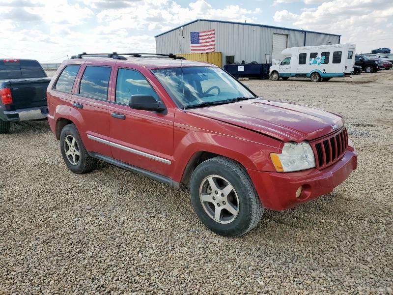1J8HS48N05C658565 - 2005 JEEP GRAND CHEROKEE LAREDO წითელი ფოტო 4