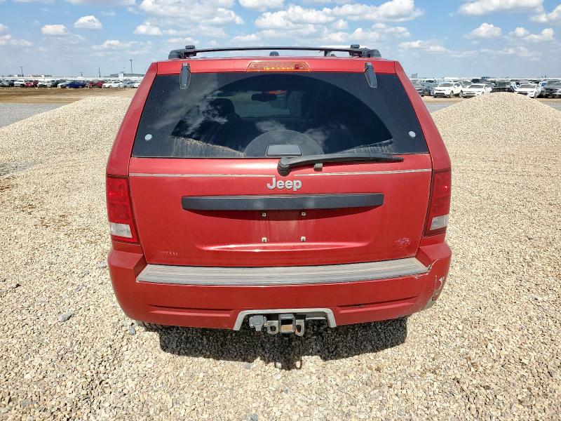 1J8HS48N05C658565 - 2005 JEEP GRAND CHEROKEE LAREDO წითელი ფოტო 6