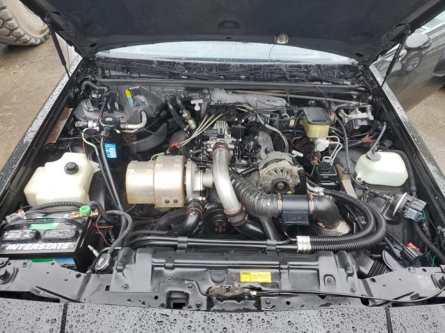 1G4GJ1177HP459697 - 1987 BUICK REGAL BLACK photo 11