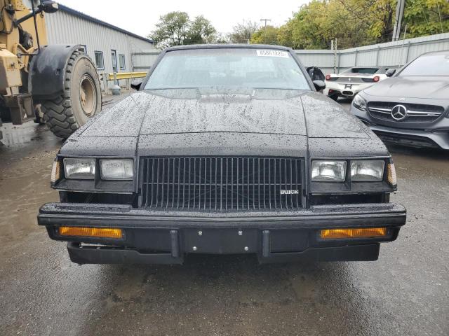 1G4GJ1177HP459697 - 1987 BUICK REGAL BLACK photo 5