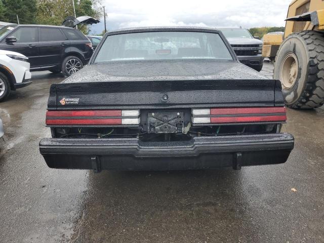 1G4GJ1177HP459697 - 1987 BUICK REGAL BLACK photo 6