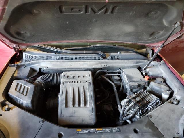 2CTALMECXB6352930 - 2011 GMC TERRAIN SLE Бордовый фото 12