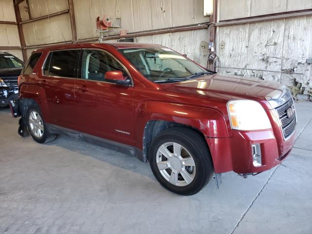 2CTALMECXB6352930 - 2011 GMC TERRAIN SLE Бордовый фото 4