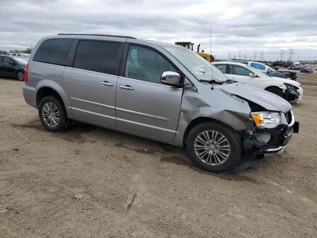 2C4RC1CG5ER375943 - 2014 CHRYSLER TOWN & COU TOURING L SILVER photo 4