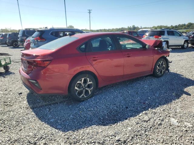 3KPF24AD2KE007040 - 2019 KIA FORTE FE Қызыл фото 3