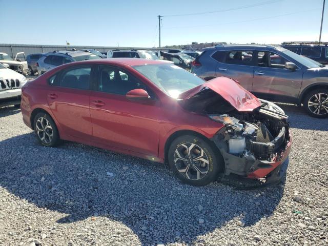 3KPF24AD2KE007040 - 2019 KIA FORTE FE Қызыл фото 4