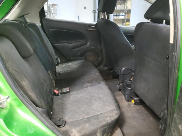 JM1DE1KY3C0146392 - 2012 MAZDA MAZDA2 GREEN photo 10