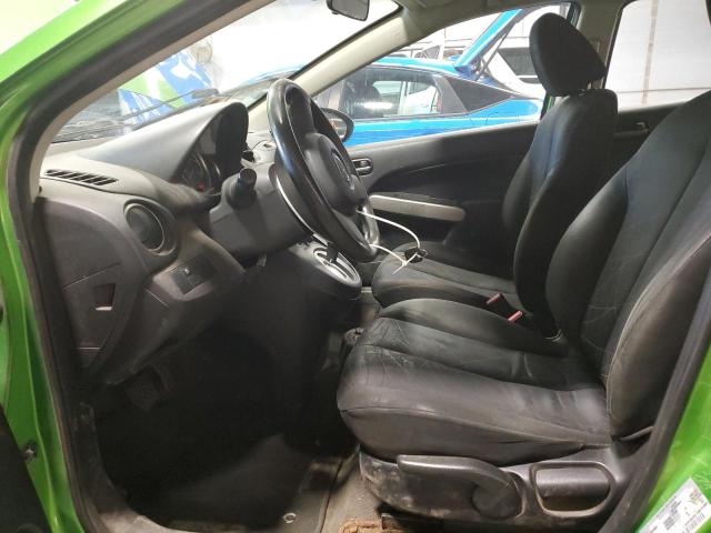JM1DE1KY3C0146392 - 2012 MAZDA MAZDA2 GREEN photo 7