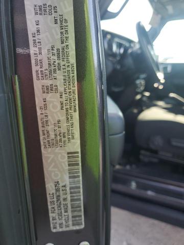 1C4GJXAG2MW785754 - 2021 JEEP WRANGLER SPORT BLACK photo 12