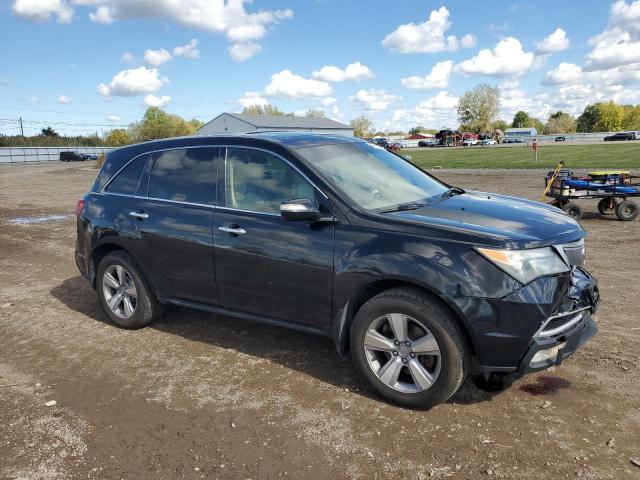 2HNYD2H33CH514789 - 2012 ACURA MDX TECHNOLOGY Schwarz Foto 4