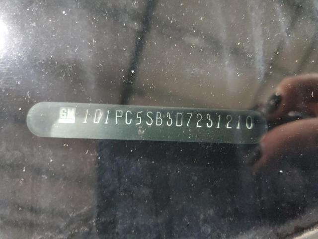 1G1PC5SB3D7231210 - 2013 CHEVROLET CRUZE LT 石墨色 照片 12