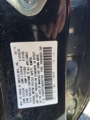 1HGCR2F38DA267744 - 2013 HONDA ACCORD LX BLACK photo 12