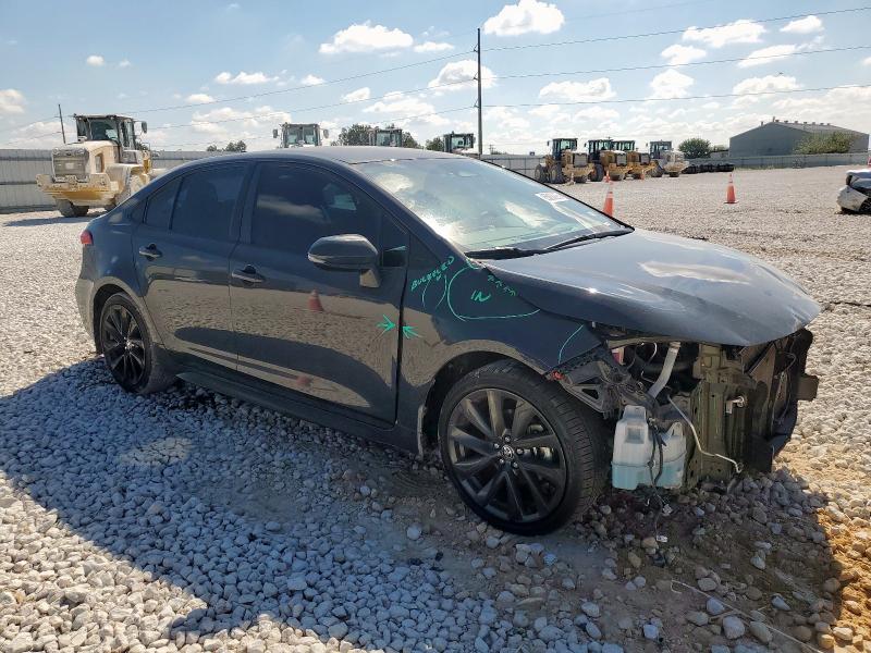 5YFS4MCEXRP213536 - 2024 TOYOTA COROLLA SE Grafitowy zdjęcie 4