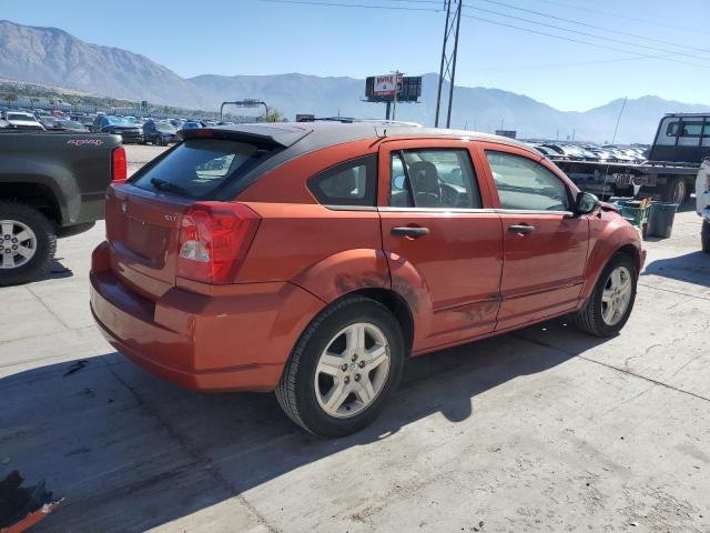1B3JB48B27D507756 - 2007 DODGE CALIBER SXT ORANGE photo 3