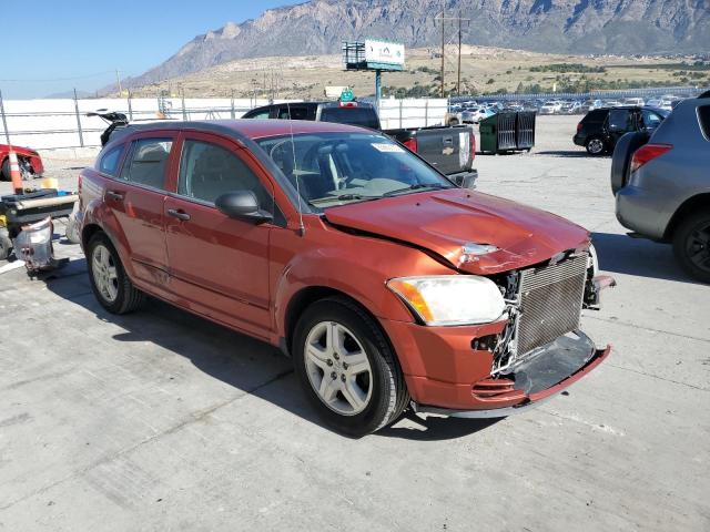 1B3JB48B27D507756 - 2007 DODGE CALIBER SXT ORANGE photo 4