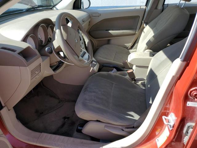 1B3JB48B27D507756 - 2007 DODGE CALIBER SXT ORANGE photo 7