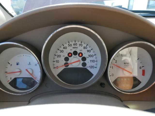 1B3JB48B27D507756 - 2007 DODGE CALIBER SXT ORANGE photo 9