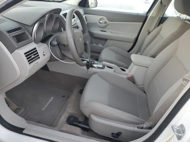 1B3LC46D19N565218 - 2009 DODGE AVENGER SE WHITE photo 7