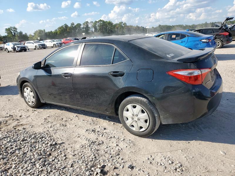 5YFBURHE6EP017741 - 2014 TOYOTA COROLLA L BLACK photo 2