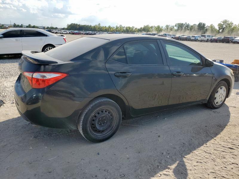 5YFBURHE6EP017741 - 2014 TOYOTA COROLLA L BLACK photo 3