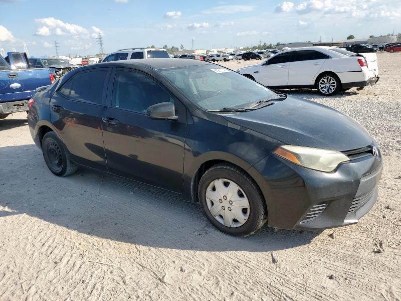 5YFBURHE6EP017741 - 2014 TOYOTA COROLLA L BLACK photo 4