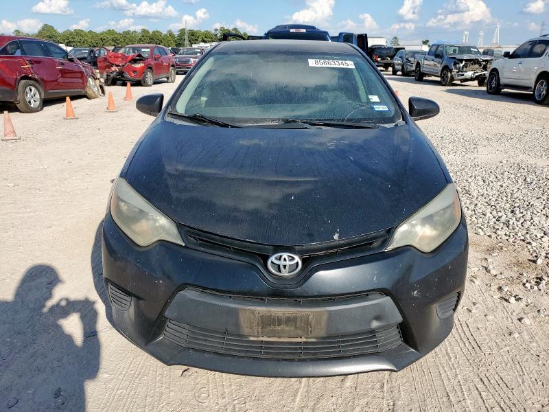5YFBURHE6EP017741 - 2014 TOYOTA COROLLA L BLACK photo 5