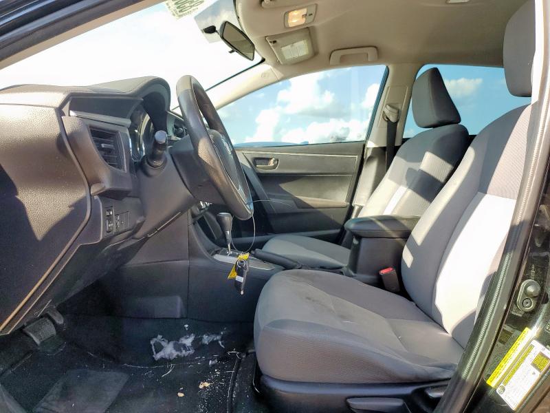 5YFBURHE6EP017741 - 2014 TOYOTA COROLLA L BLACK photo 7