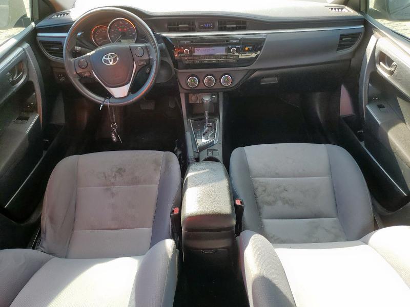 5YFBURHE6EP017741 - 2014 TOYOTA COROLLA L BLACK photo 8