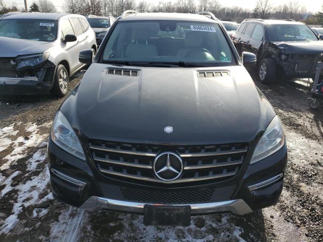 4JGDA5HB5CA028436 - 2012 MERCEDES-BENZ ML 350 4MATIC BLACK photo 5