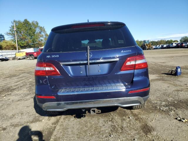 4JGDA5HB7FA570366 - 2015 MERCEDES-BENZ ML 350 4MATIC BLUE photo 6